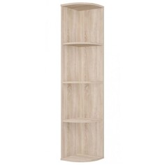 Шкафы Шкаф Polini Стеллаж Home Smart угловой радиусный 4 секции 142х29х29