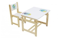 Детские столы и стулья Polini Комплект детской мебели Eco 400 SM
