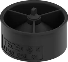 Стакан с мембраной для сифона «низкий» Tece TECEdrainline 660015