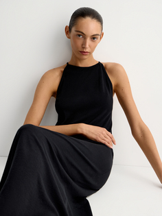 Платье из шелка и хлопка 12 STOREEZ