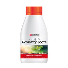 Удобрение Активатор роста, комплексное, органоминеральное, жидкость, 250 мл, Agrees Agrees