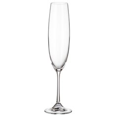 Бокал для шампанского, 250 мл, стекло, 6 шт, Bohemia, Barbara Milvus, 1SD22/250