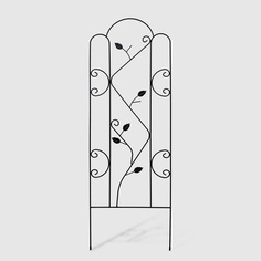 Решётка для сада Lvchen железо чёрный 40x120cm