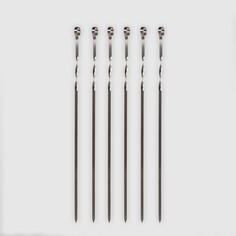 Шампуры для барбекю Keyo 60х1 см 6 штук (KY6006)