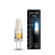 Gauss LED G4 12V 2W 4100K 1/20/200