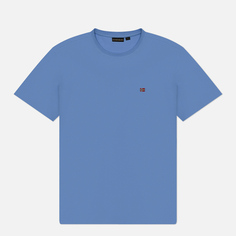 Мужская футболка Napapijri Salis Summer, цвет голубой, размер XL