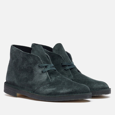 Мужские ботинки Clarks Originals Desert Boot, цвет зелёный, размер 46 EU