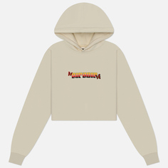 Женская толстовка RIPNDIP You Love Me Cropped Hoodie, цвет бежевый