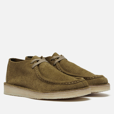 Мужские ботинки Clarks Originals Desert Nomad, цвет оливковый