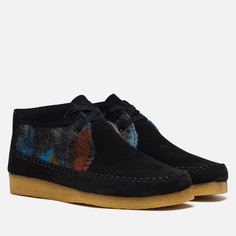 Мужские ботинки Clarks Originals Weaver Boot, цвет чёрный
