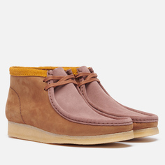 Мужские ботинки Clarks Originals Wallabee Boot, цвет коричневый