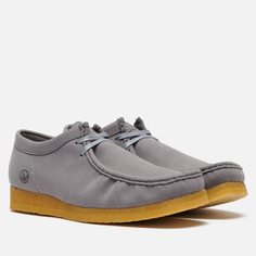 Мужские ботинки Clarks Originals Wallabee, цвет серый, размер 41.5 EU