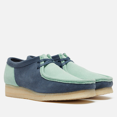 Мужские ботинки Clarks Originals Wallabee 2CLR, цвет синий
