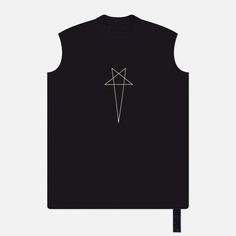 Мужская футболка Rick Owens DRKSHDW Lido Tarp Penta Print, цвет чёрный, размер XL
