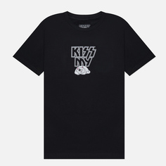 Мужская футболка RIPNDIP x KISS Online Kiss My Starchild, цвет чёрный