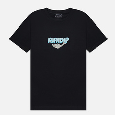 Мужская футболка RIPNDIP Dolphin Dudes, цвет чёрный