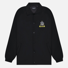 Мужская куртка ветровка RIPNDIP Slice And Dice Coaches, цвет чёрный, размер S