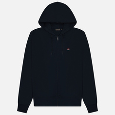 Мужская толстовка Napapijri Balis Summer Full-Zip Hoodie, цвет чёрный