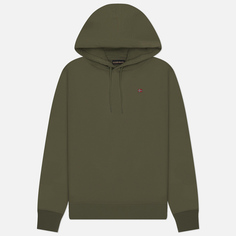 Мужская толстовка Napapijri Balis Summer Hoodie, цвет оливковый