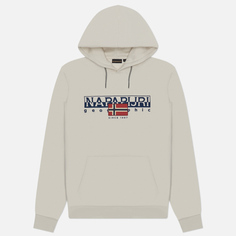 Мужская толстовка Napapijri Aylmer Hoodie Regular Fit, цвет белый