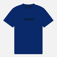 Мужская футболка Napapijri S-Box 4, цвет синий, размер XL
