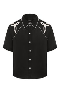 Рубашка из вискозы и хлопка Pinko