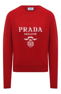 Свитер из шерсти и кашемира Prada