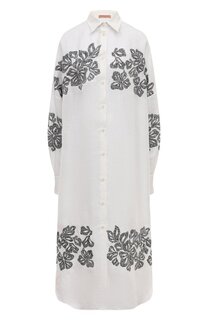 Льняное платье Ermanno Scervino