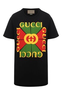 Хлопковая футболка Gucci