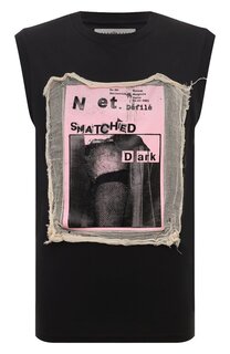 Хлопковая майка Maison Margiela