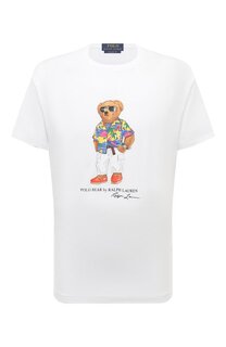 Хлопковая футболка Polo Ralph Lauren