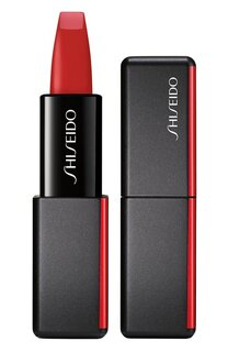 Матовая помада для губ ModernMatte, 514 Hyper Red Shiseido