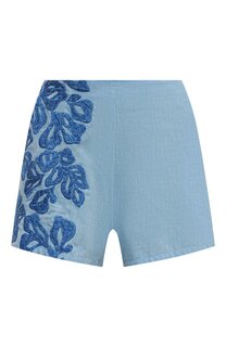 Шорты изо льна и хлопка Ermanno Scervino