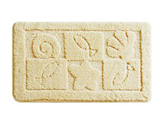 Коврики для ванной и туалета коврик для ванной MILARDO Reef, 40х70 см, микрофибра, Iddis