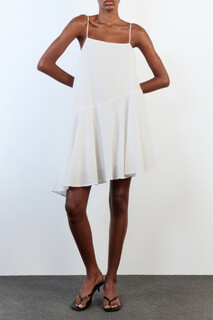платье женское Сарафан-трапеция мини с асимметричной юбкой Befree