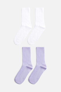 набор носков женских (2 пары) Набор носков высоких цветных из вискозы (2 пары) Befree