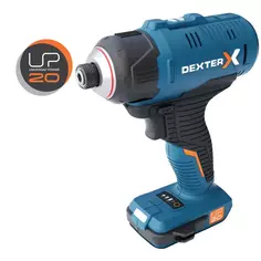 Гайковерт аккумуляторный ударный Dexter 20VIDV2-180.1, 20 В Li-ion, 180 Нм, без АКБ и ЗУ