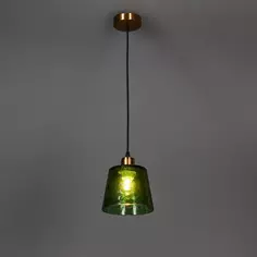 Светильник подвесной Devas 1 лампа цвет черный Freya