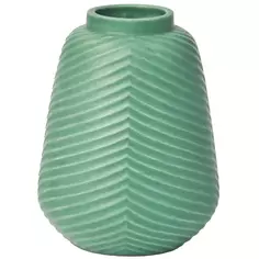 Ваза керамика цвет зеленый 15.4 см Без бренда