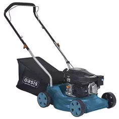 Газонокосилка бензиновая несамоходная Oasis Garden Tools GB-15 4 л.с. 42 см