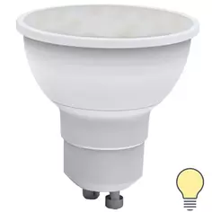 Лампа светодиодная Volpe JCDR GU10 220-240 В 5 Вт Эдисон матовая 500 лм теплый белый свет