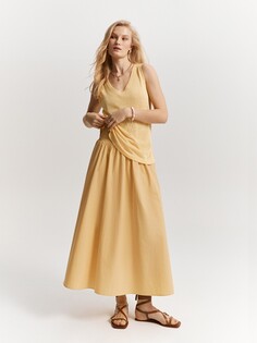 Юбка на широкой резинке из хлопка (44) Elis