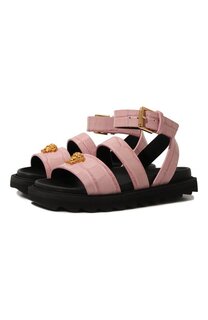 Кожаные сандалии Versace