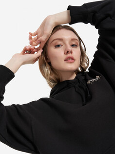 Худи женская PUMA Team Oversized, Черный