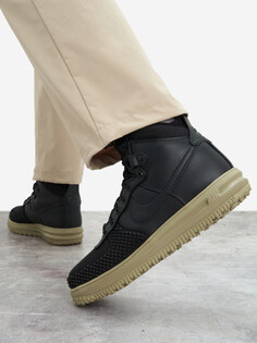 Кроссовки утепленные мужские Nike Lunar Force 1, Черный