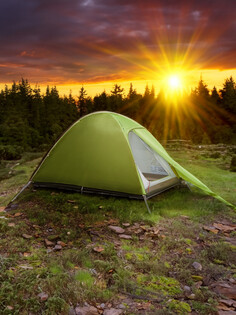 Палатка 2-местная VauDe Campo Compact 2P, Зеленый