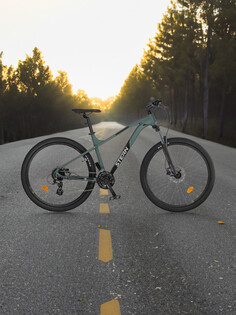 Велосипед горный Stern Motion 2.0 27.5" 2024, Зеленый