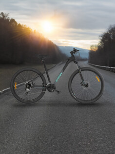 Велосипед горный женский Stern Electra 1.0 27.5" 2024, Черный