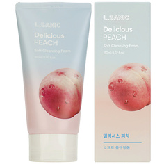 Крем для умывания LSANIC Пенка для умывания Очищающая с экстрактом персика Delicious Peach Soft Cleansing Foam L.Sanic