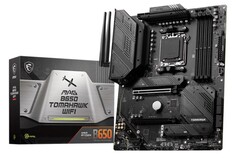 Материнская плата ATX MSI MAG B650 TOMAHAWK WIFI (AM5, AMD B650, 4*DDR5 (7600), 6*SATA 6G RAID, 3*M.2, 3*PCIE, 2.5Glan, WiFi, BT, HDMI, DP, USB Type-C